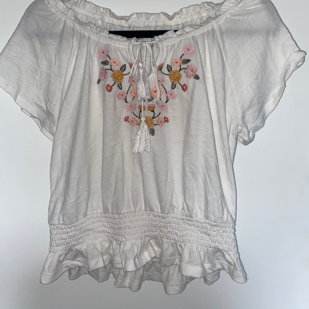 white blouse